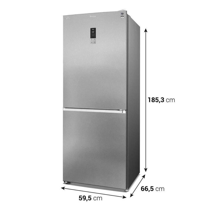 Geladeira Philco PRF40A Frost Free Inverter Duplex Inverse 409L